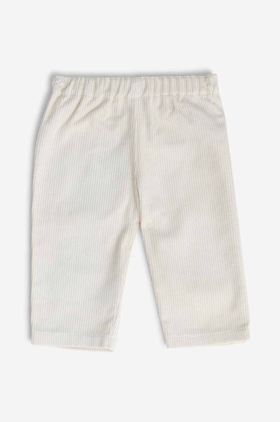 LES SONGES DE CELESTE Pantalon droit en velours côtelé Pilgrim Bébé BLANC 1