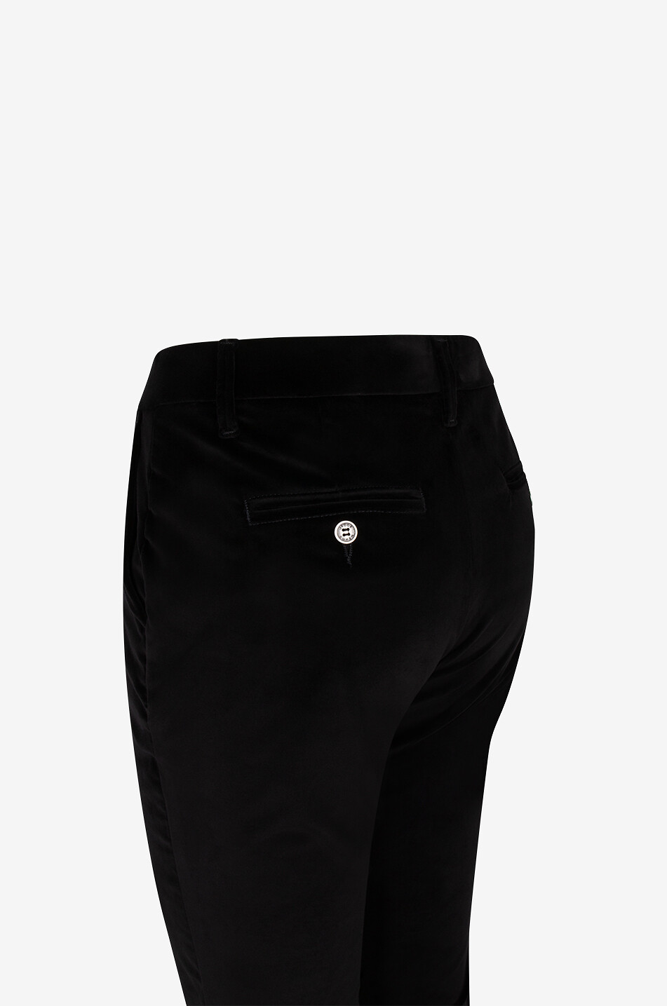 Pantalon évasé en coton Inez