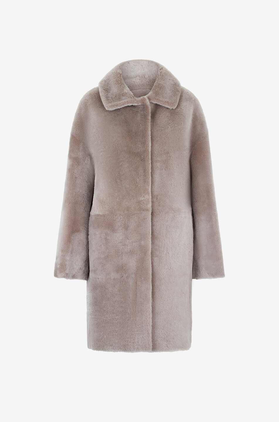 Mantel aus Schafsleder