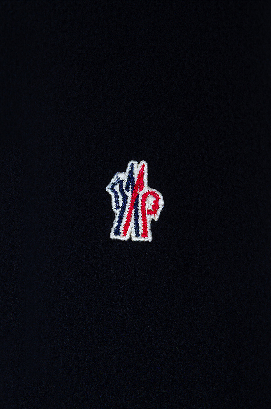 MONCLER GRENOBLE Lightweight fleece and down jacket with hood Women BLACK 3