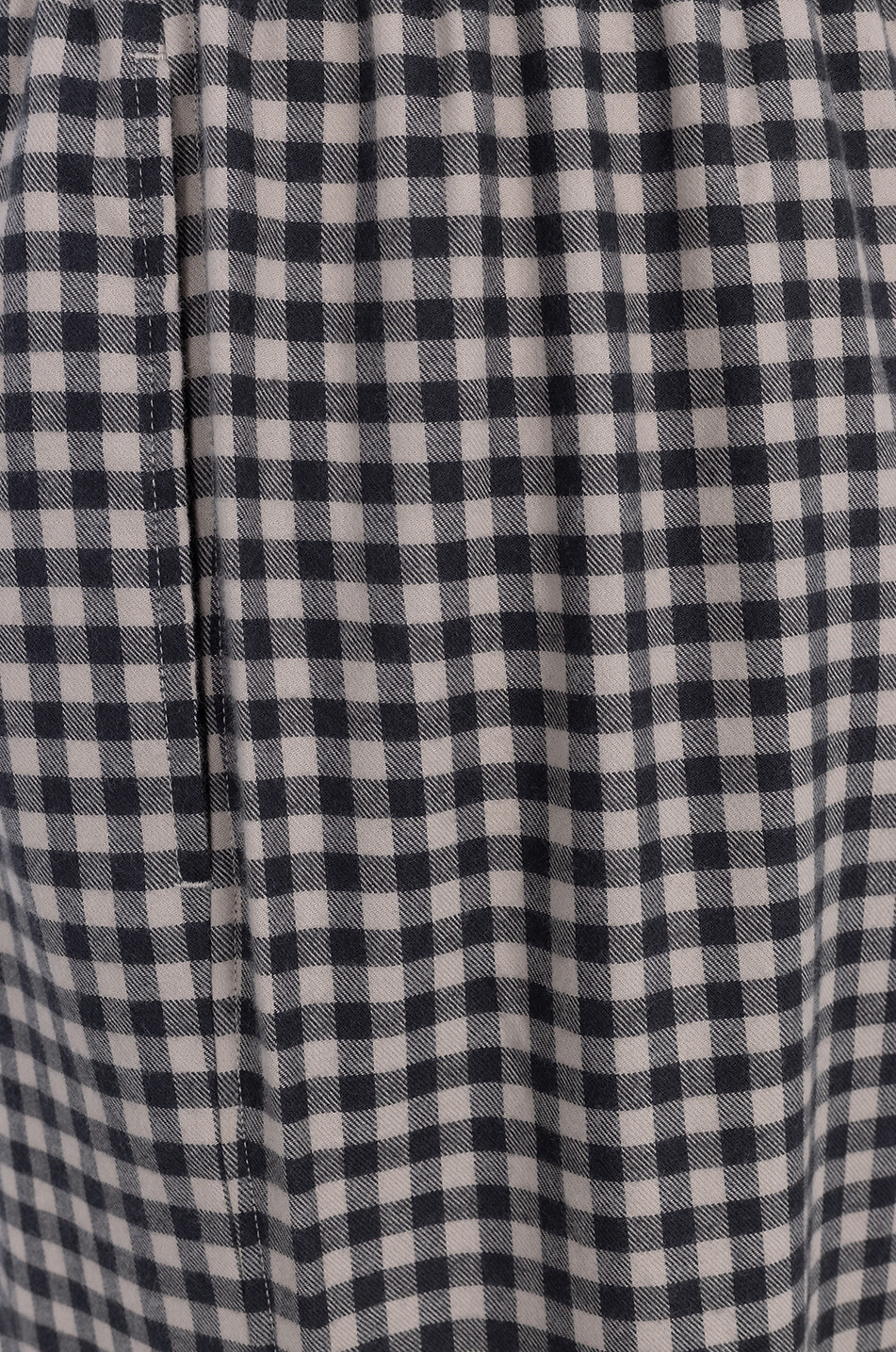 Pantalon en coton et laine Cozy Flannel