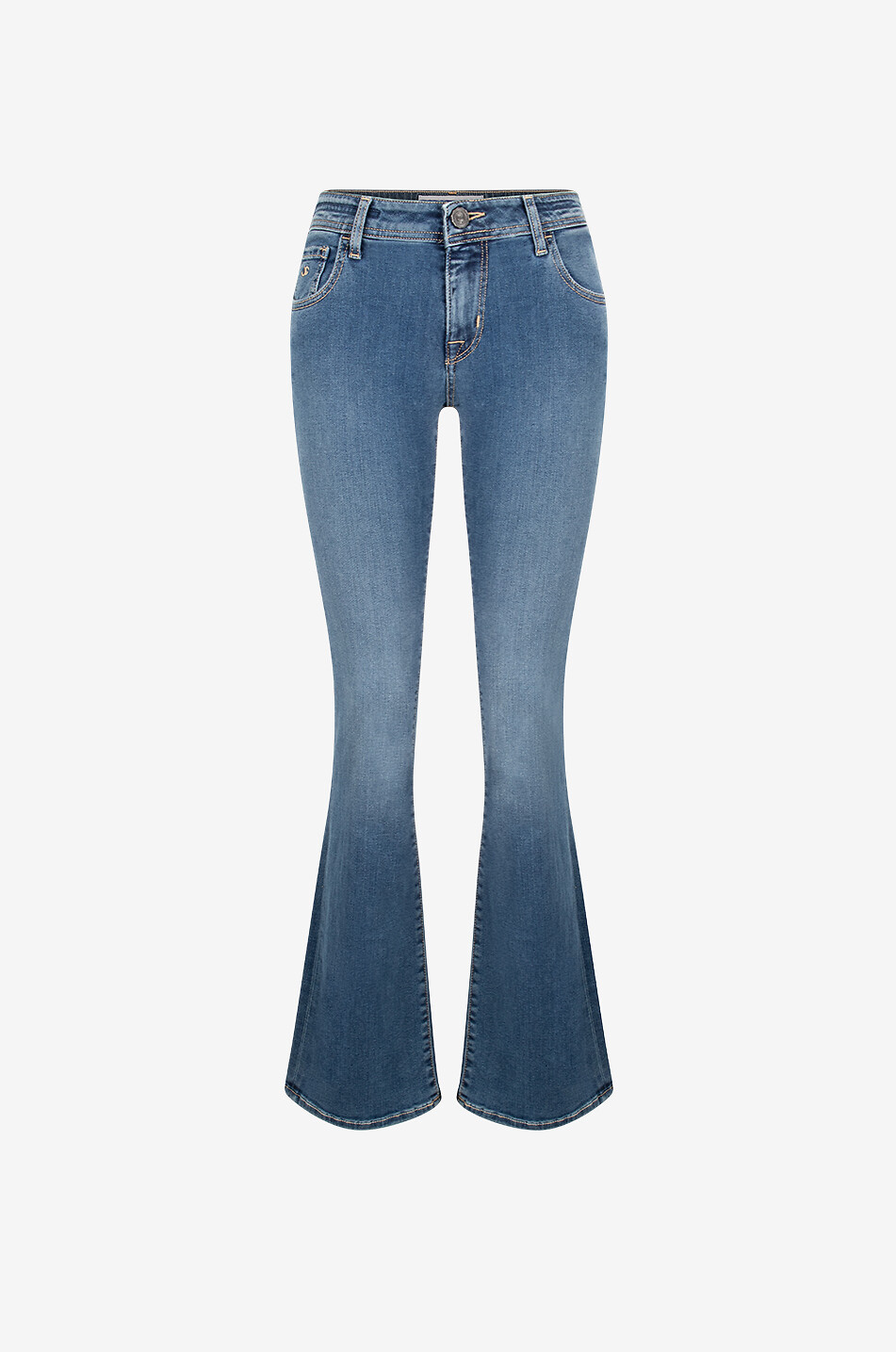 JACOB COHEN Jean évasé en coton Flair Femme BLEU 1