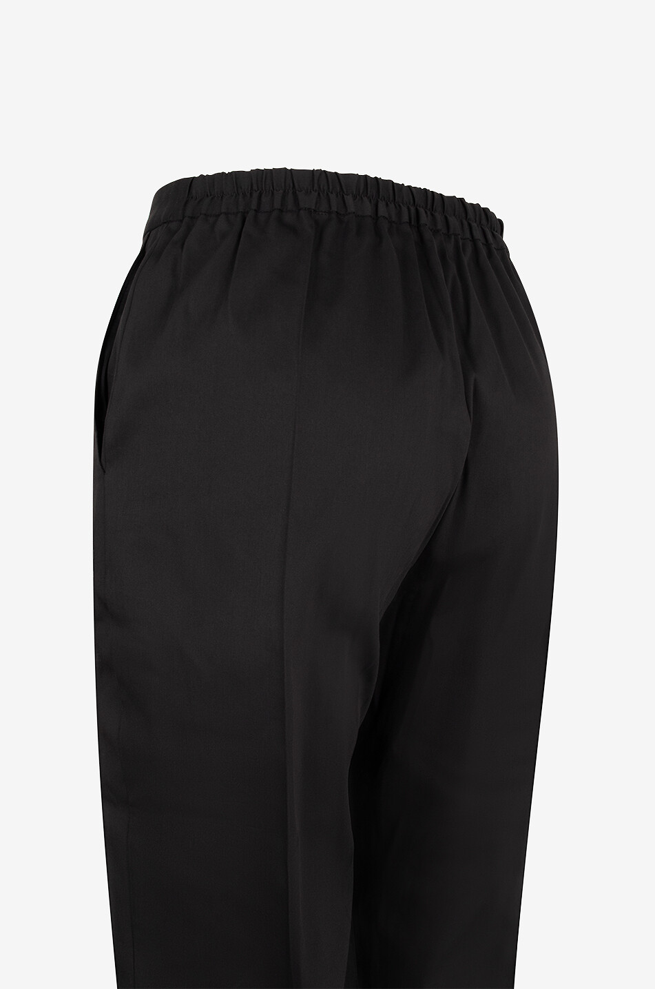 JOSEPH Pantalon cigarette en coton et viscose Coleman Femme NOIR 3
