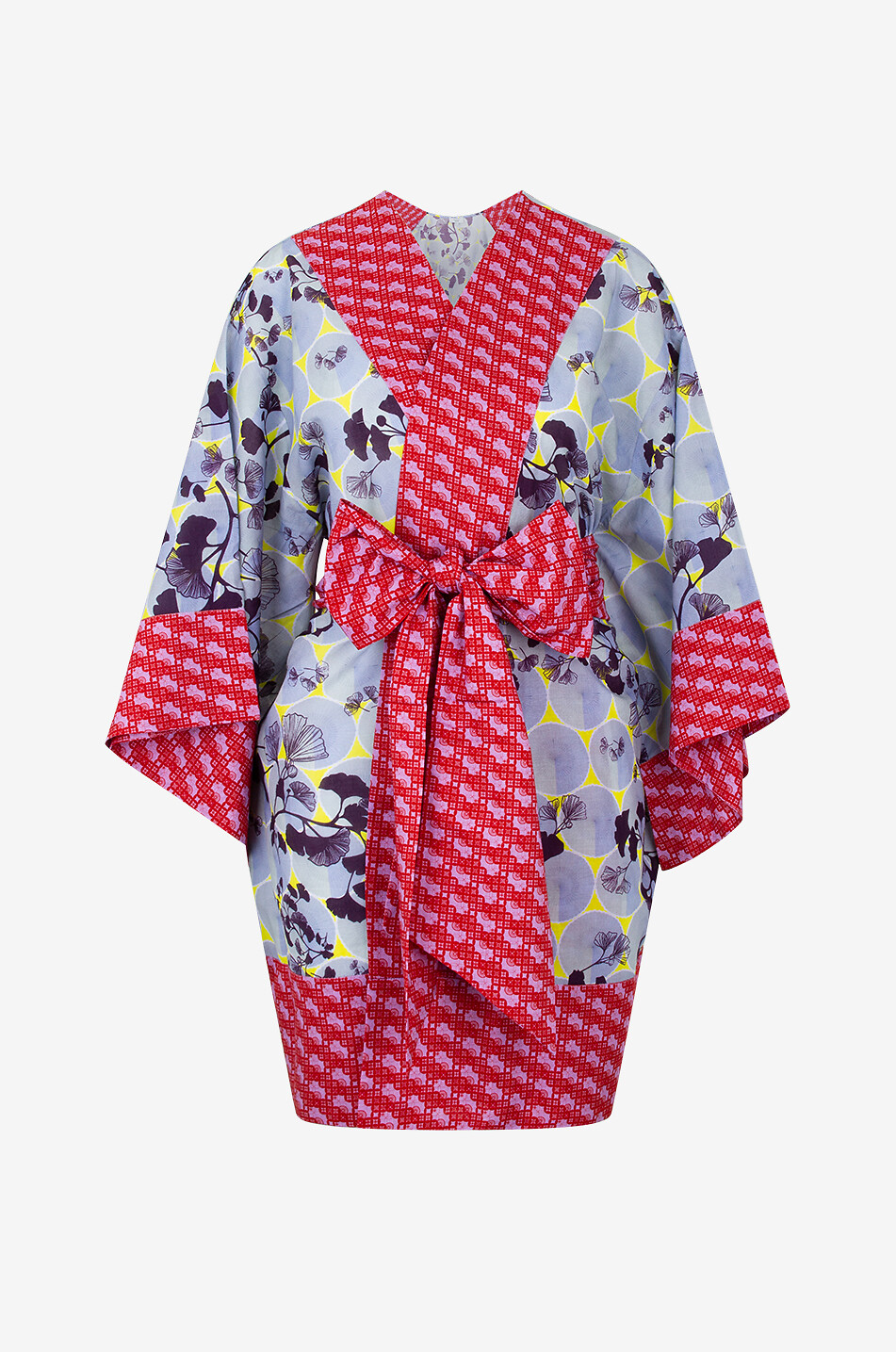 Kurzer Kimono aus Baumwolle Osaka