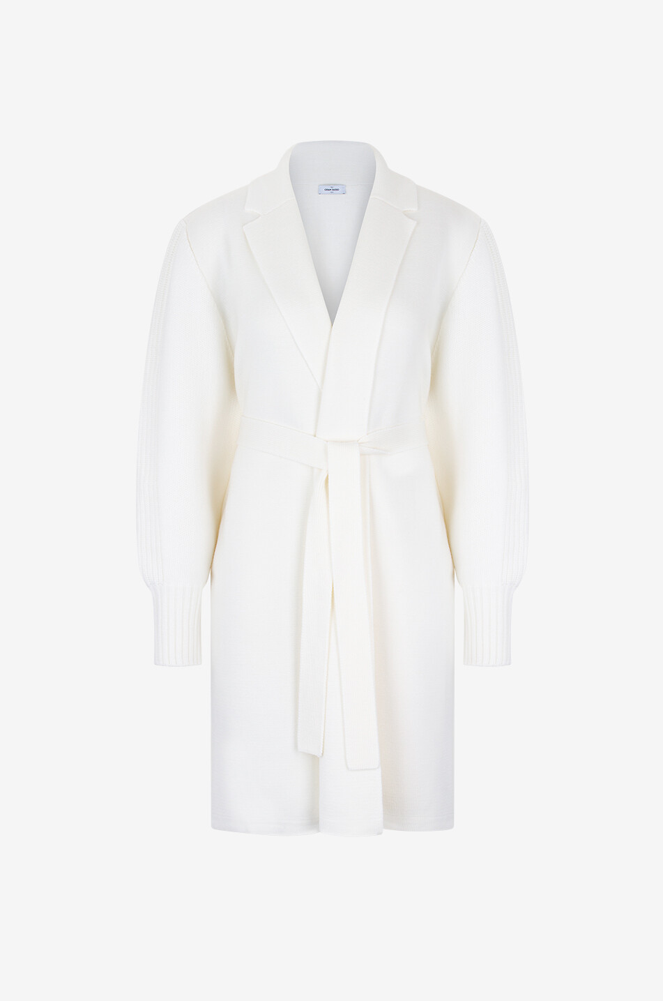 Manteau long en laine vierge