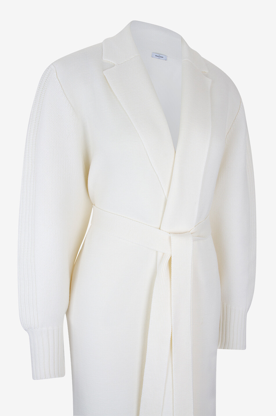 Manteau long en laine vierge
