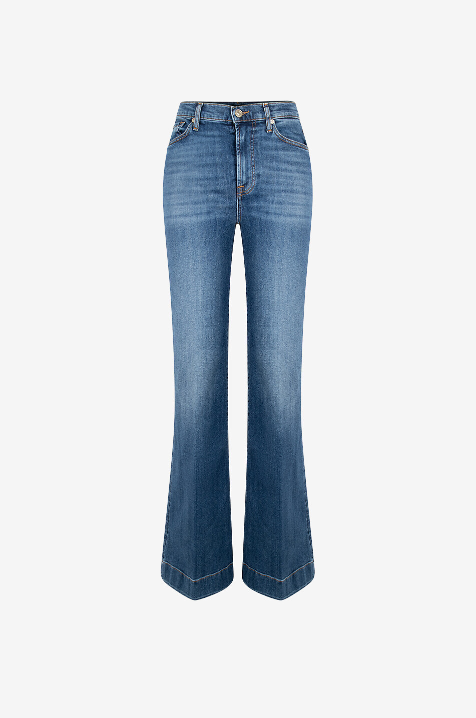 Modern Dojo Slim Illusion cotton flared jeans