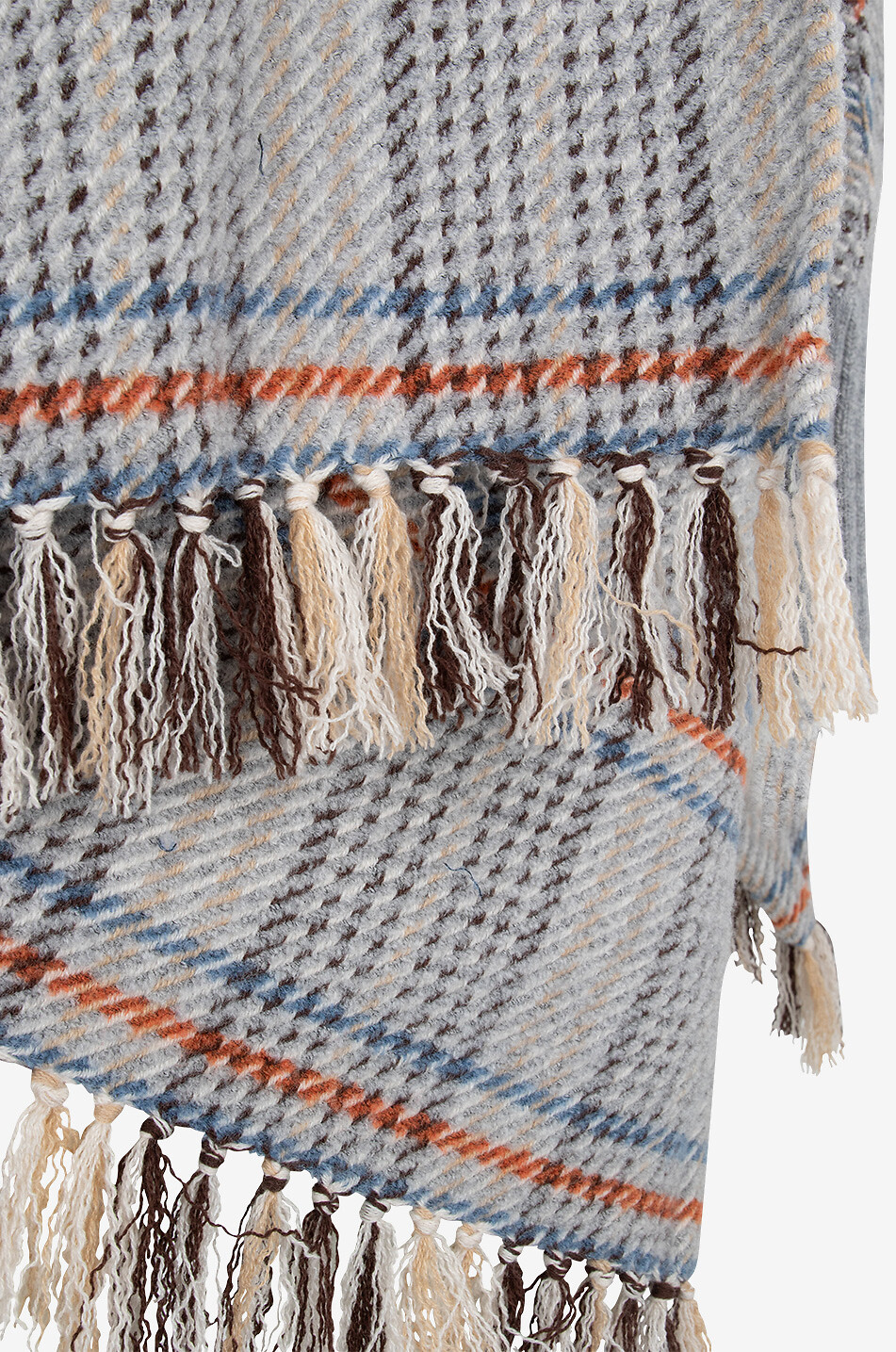 19 ANDREA'S 47 Cape avec manchettes à carreaux Alicia Femme MULTICOLORE 6