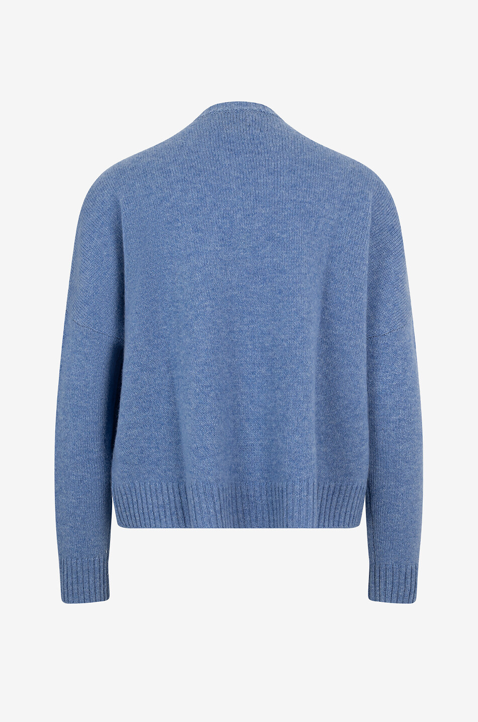 KUJTEN Pull à col rond en cachemire Amelie Symbol Femme BLEU CLAIR 2