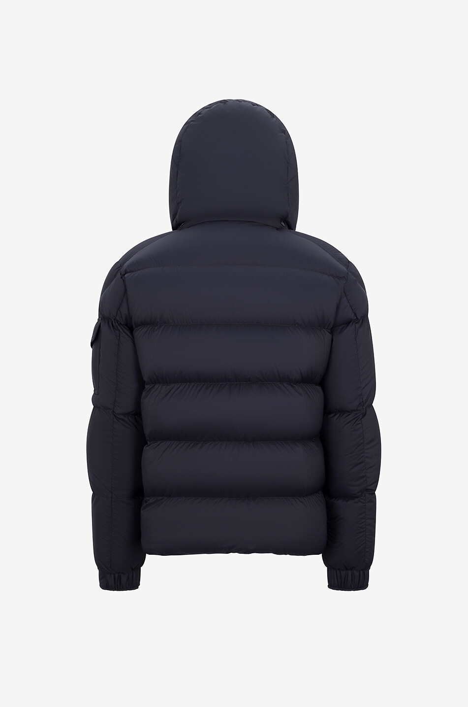 MONCLER Vezere short matte nylon down jacket Men BLACK 2