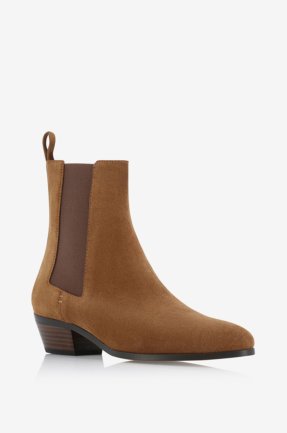 Bottines à talon en daim Ella 35