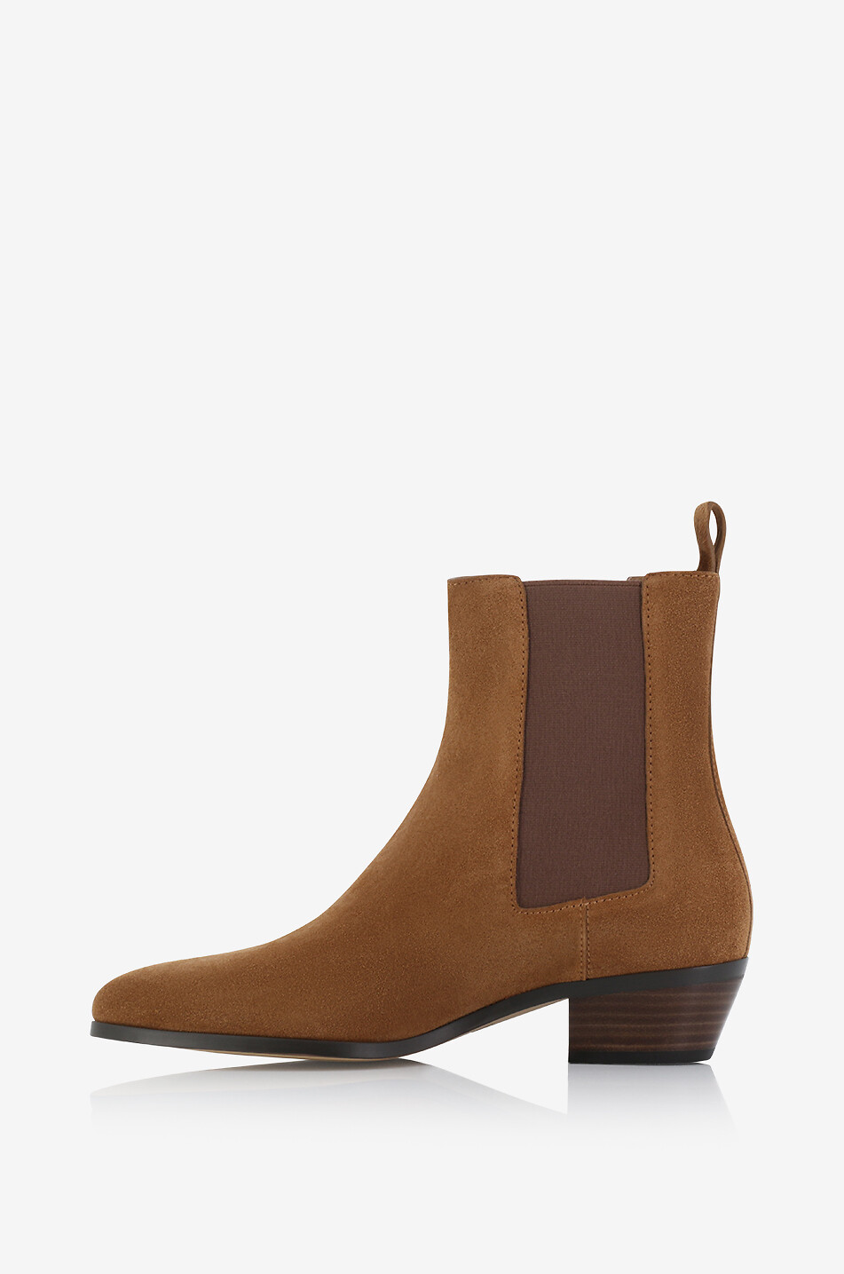 Bottines à talon en daim Ella 35
