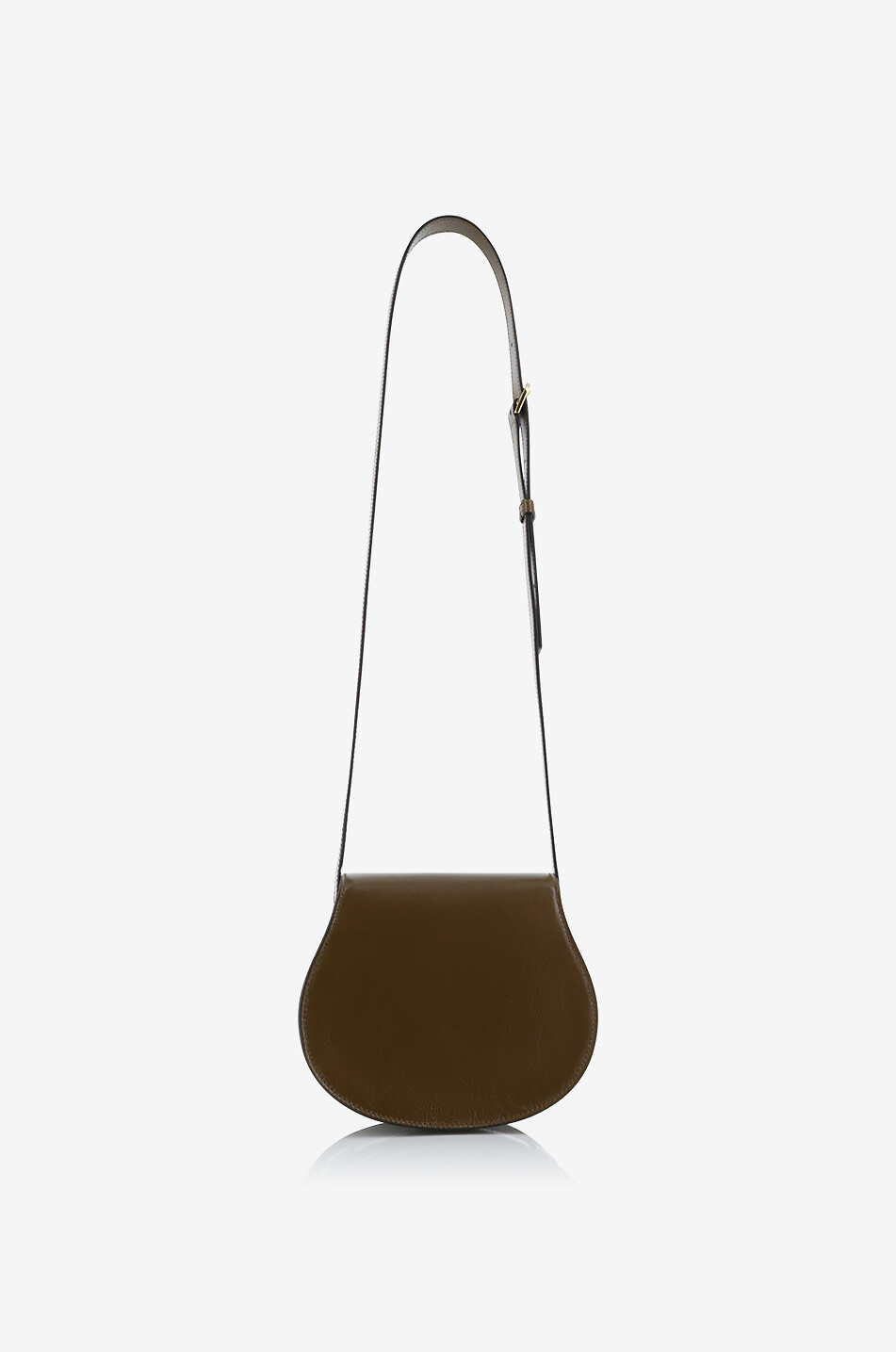 CHLOE Sac porté épaule en cuir nubuck Marcie Small Femme VERT FONCÉ 3