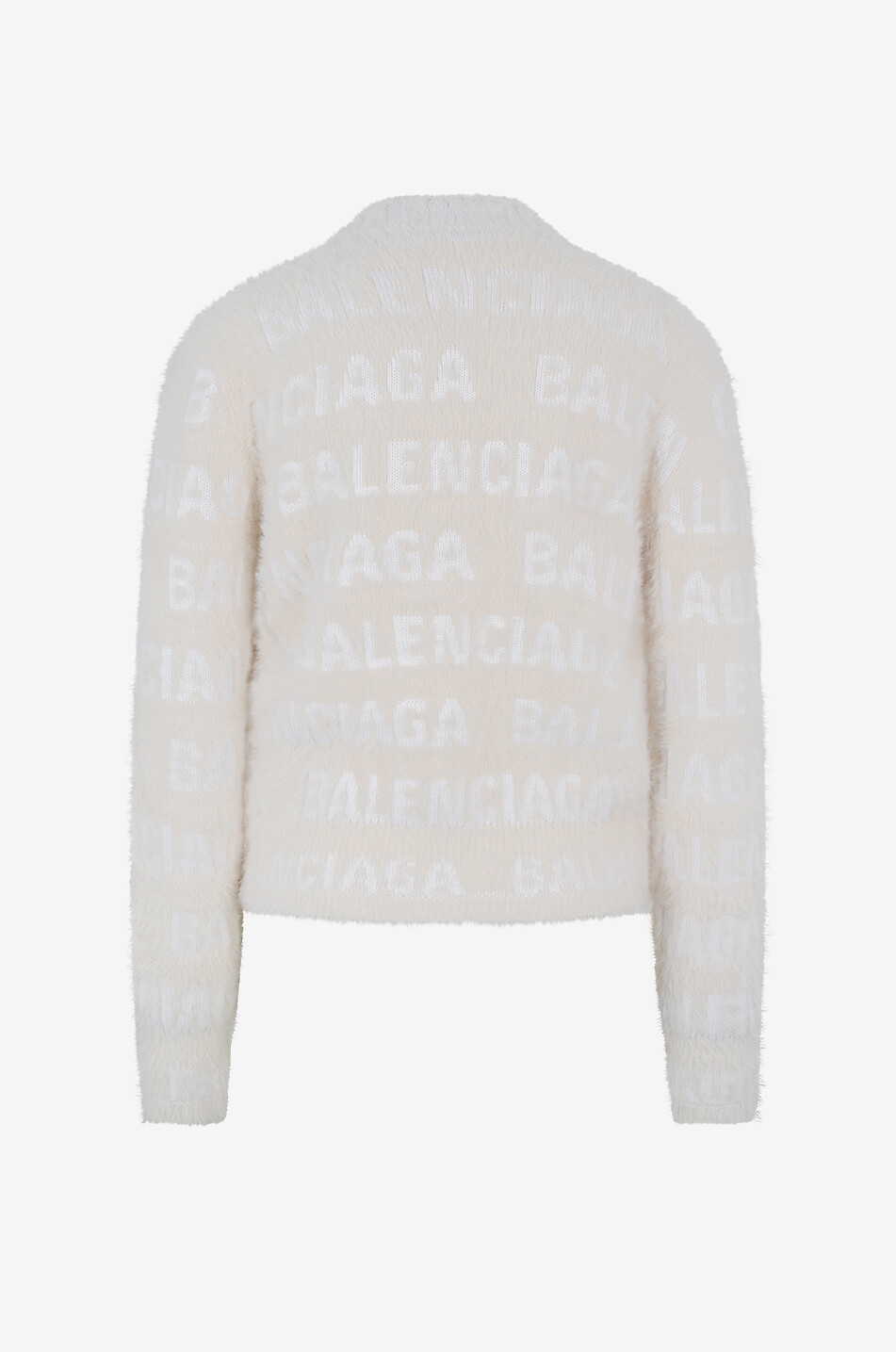 Furry Balenciaga Horizontal Allover fitted crewneck jumper