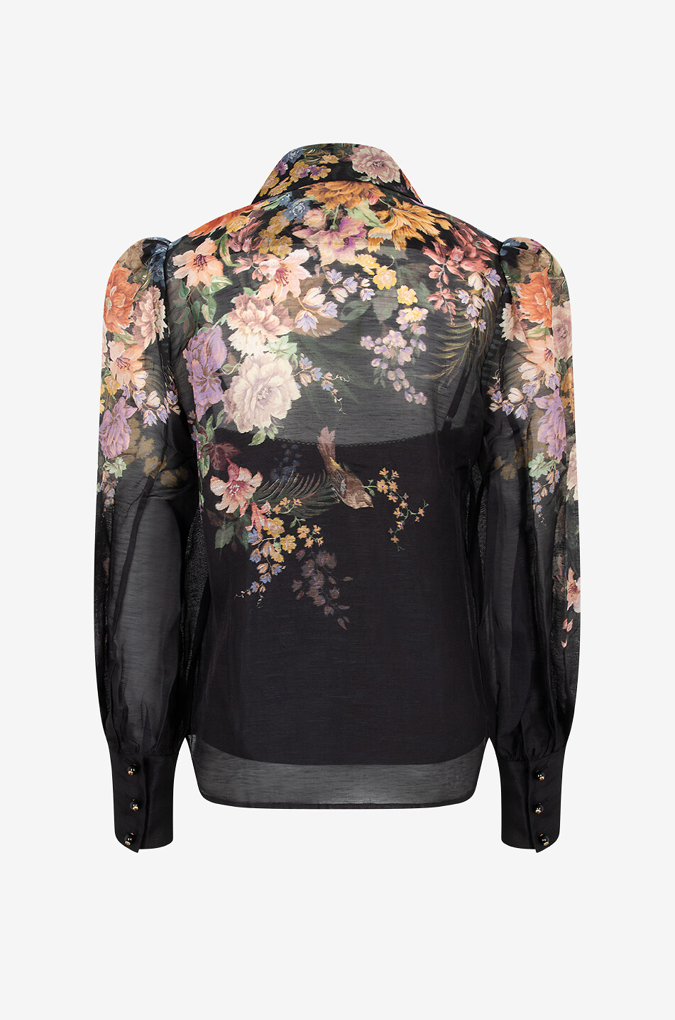 Blouse en organza fleuri Pavilion