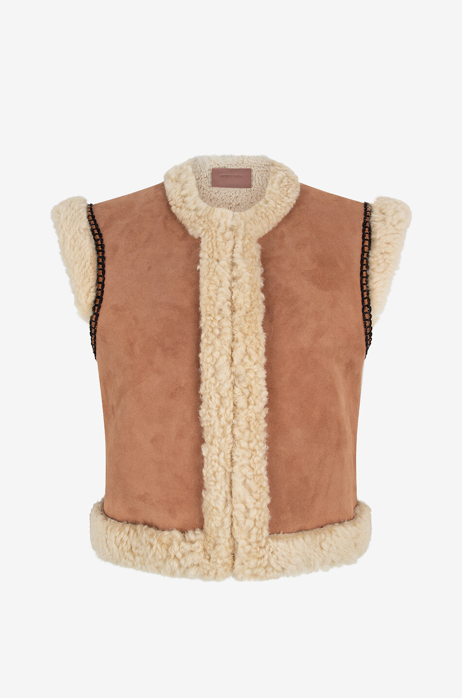 Shearling-Weste Demis