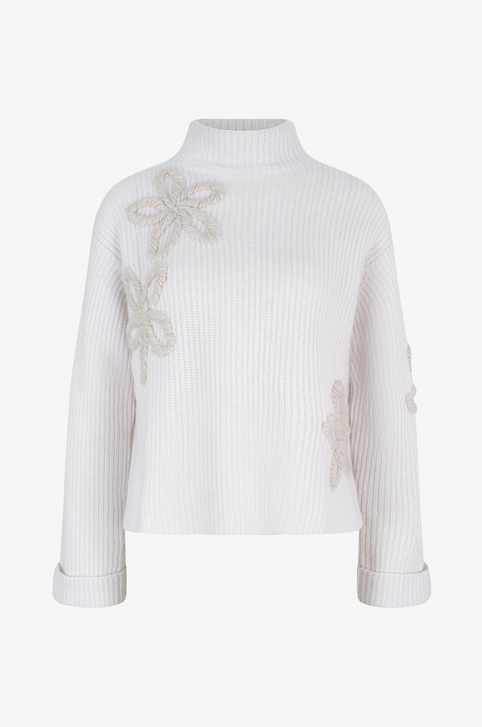 Pull en cachemire et coton