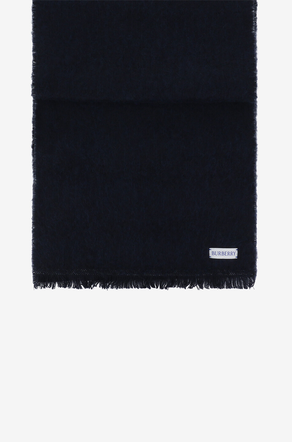 BURBERRY Jacquard-Schal in Denim-Optik EKD Damen GRAU 2