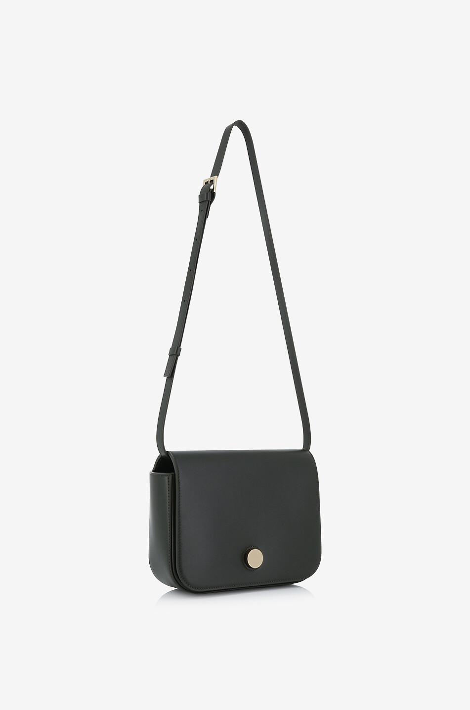 Eclissi Messenger smooth leather shoulder bag
