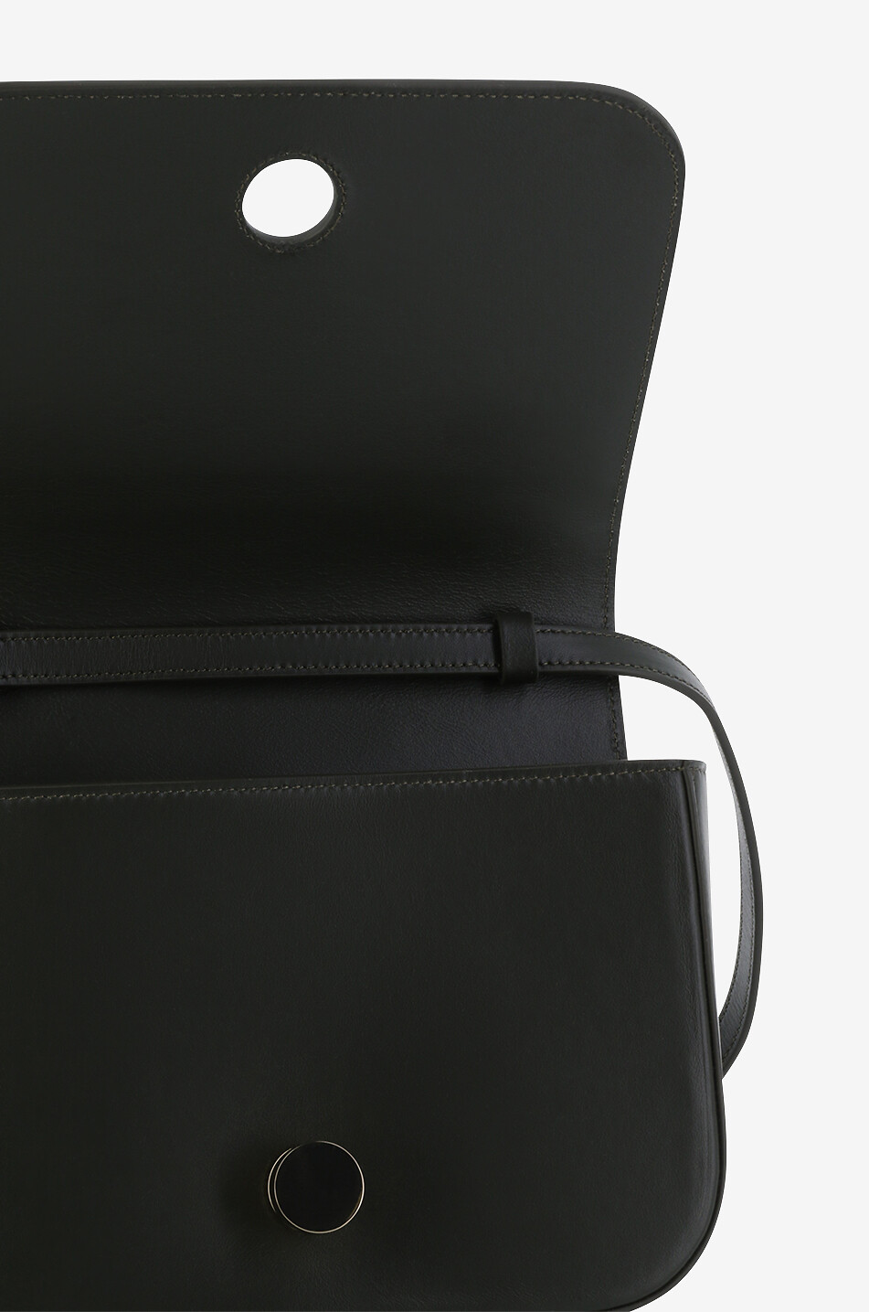 Eclissi Messenger smooth leather shoulder bag