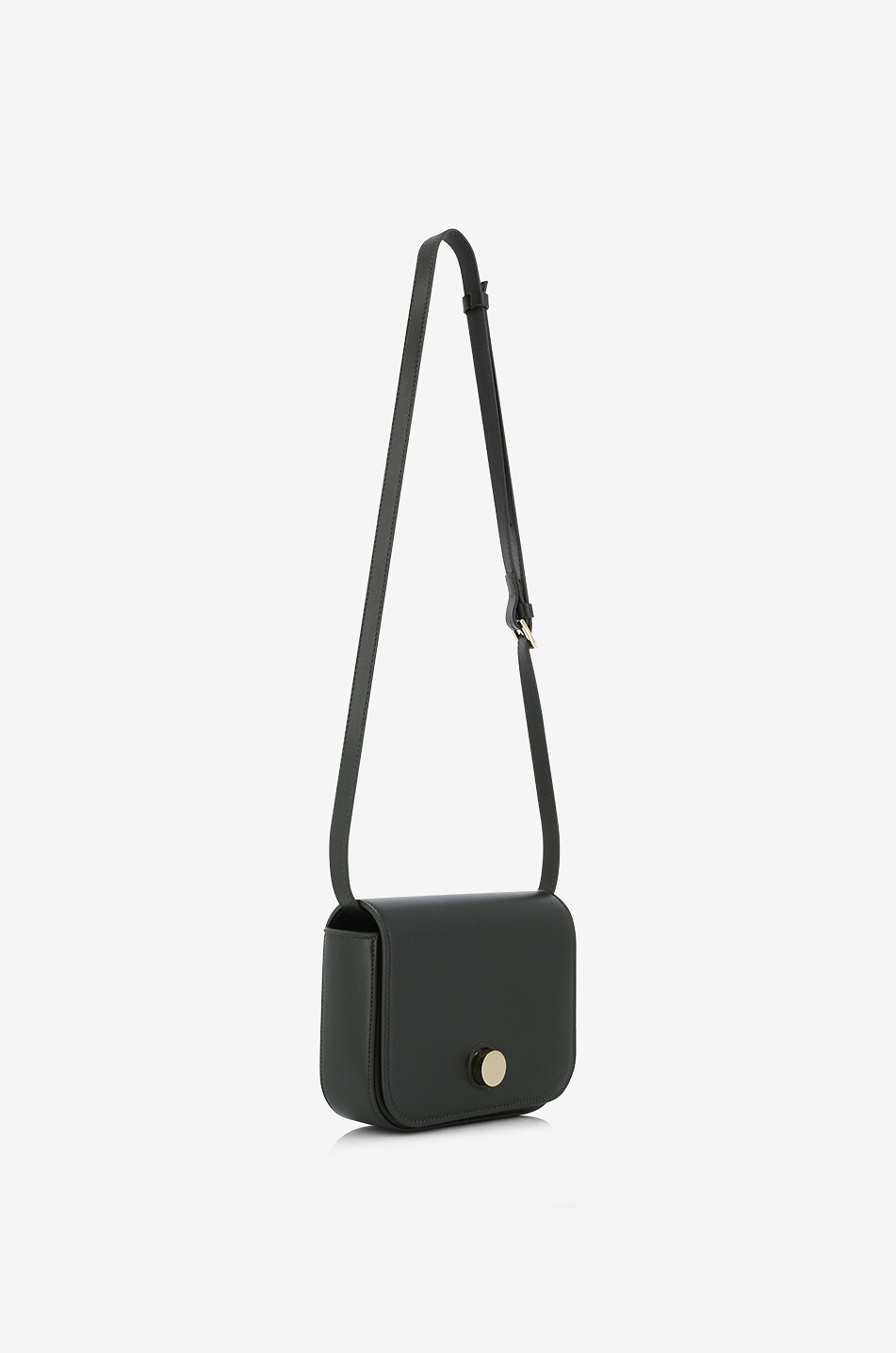 Schultertasche aus Glattleder Eclissi Messenger Mini