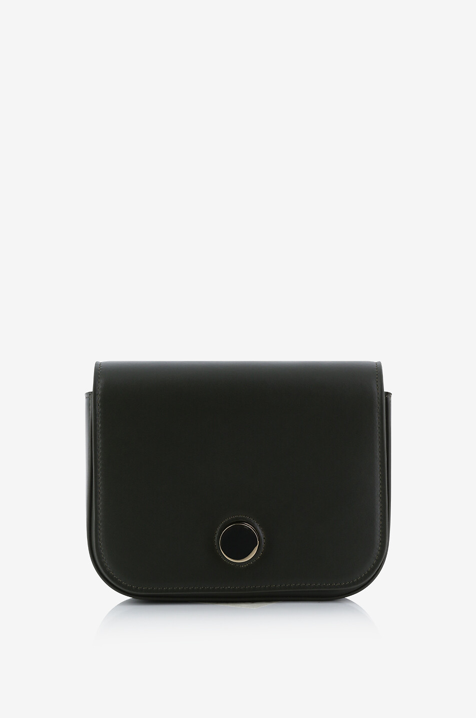 Schultertasche aus Glattleder Eclissi Messenger Mini