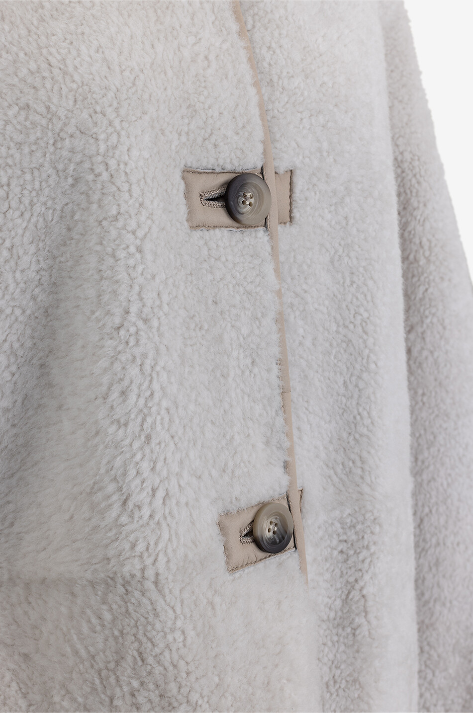 ARMA Wende-Schafsfellmantel Elina Damen Hellbeige 3