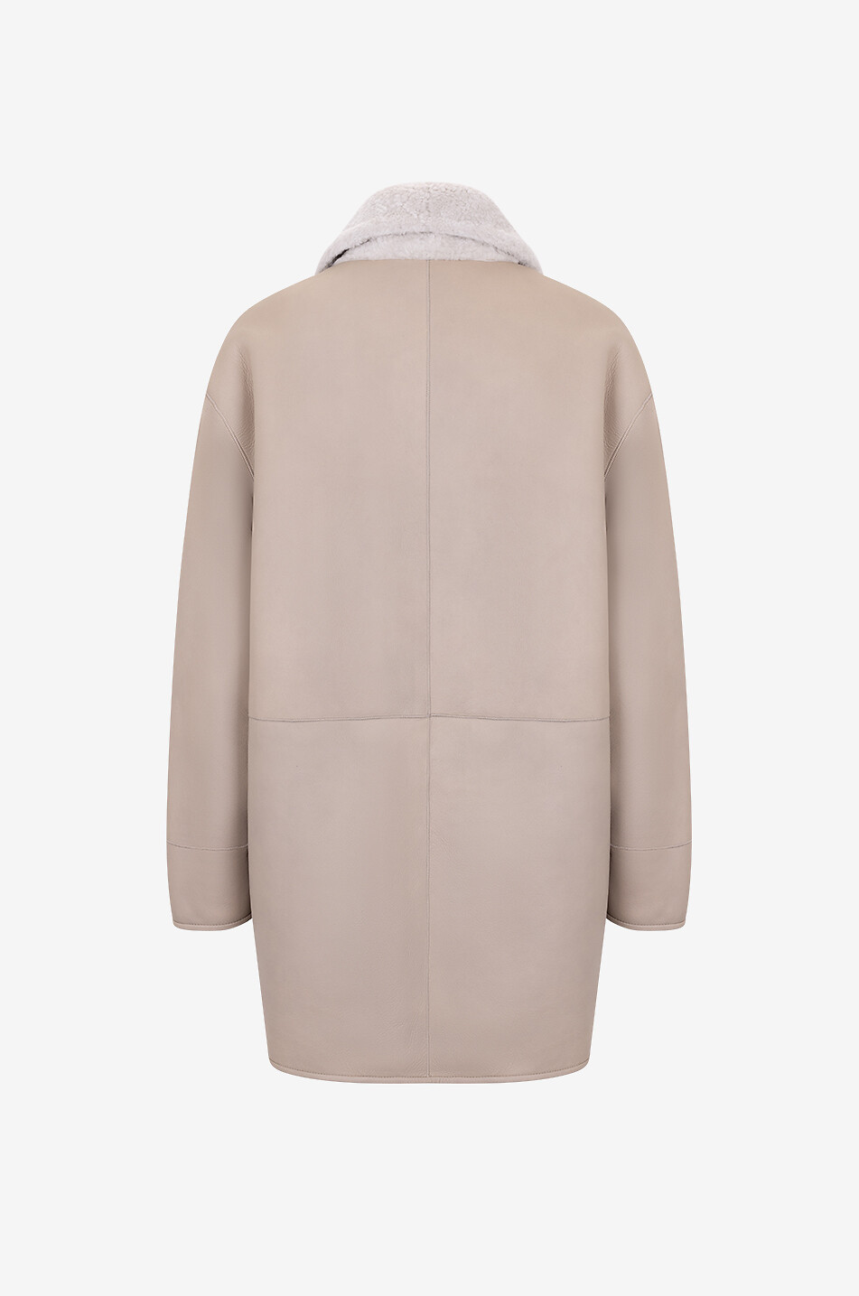 Elina reversible sheepskin coat