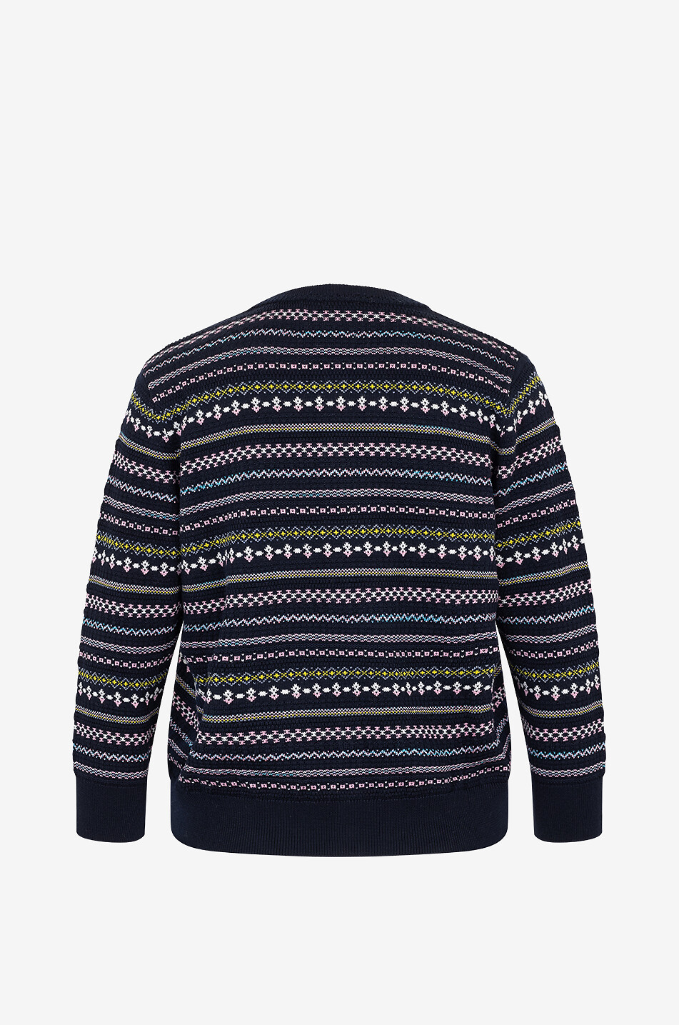 Cardigan jacquard en laine Bridge 2