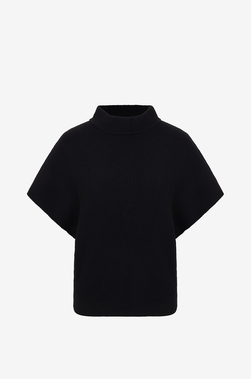MOLLI Top en laine mélangée Vivaldi Femme NOIR 1