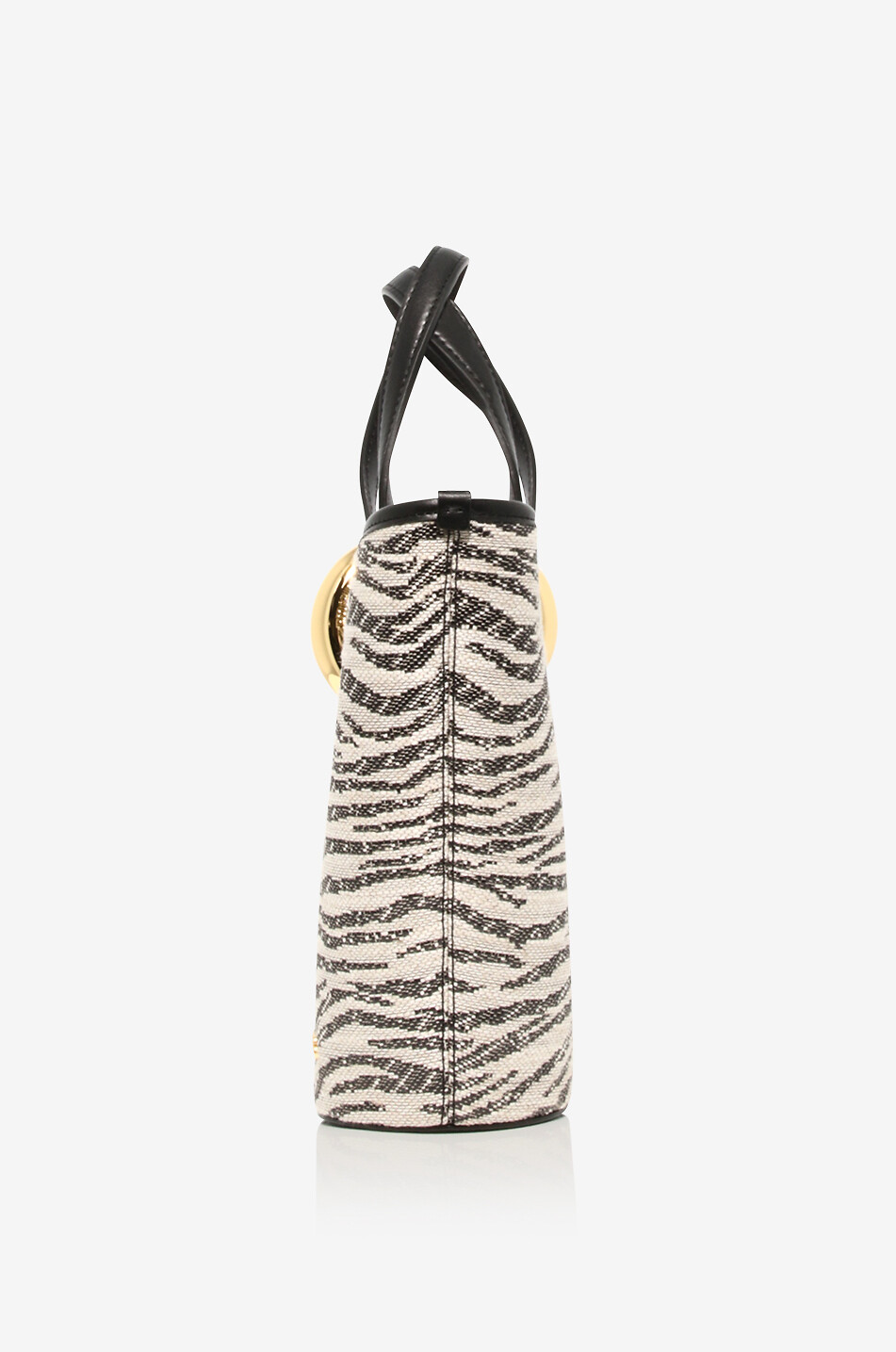 Mini sac seau en jacquard zébré Le Petit Bambola