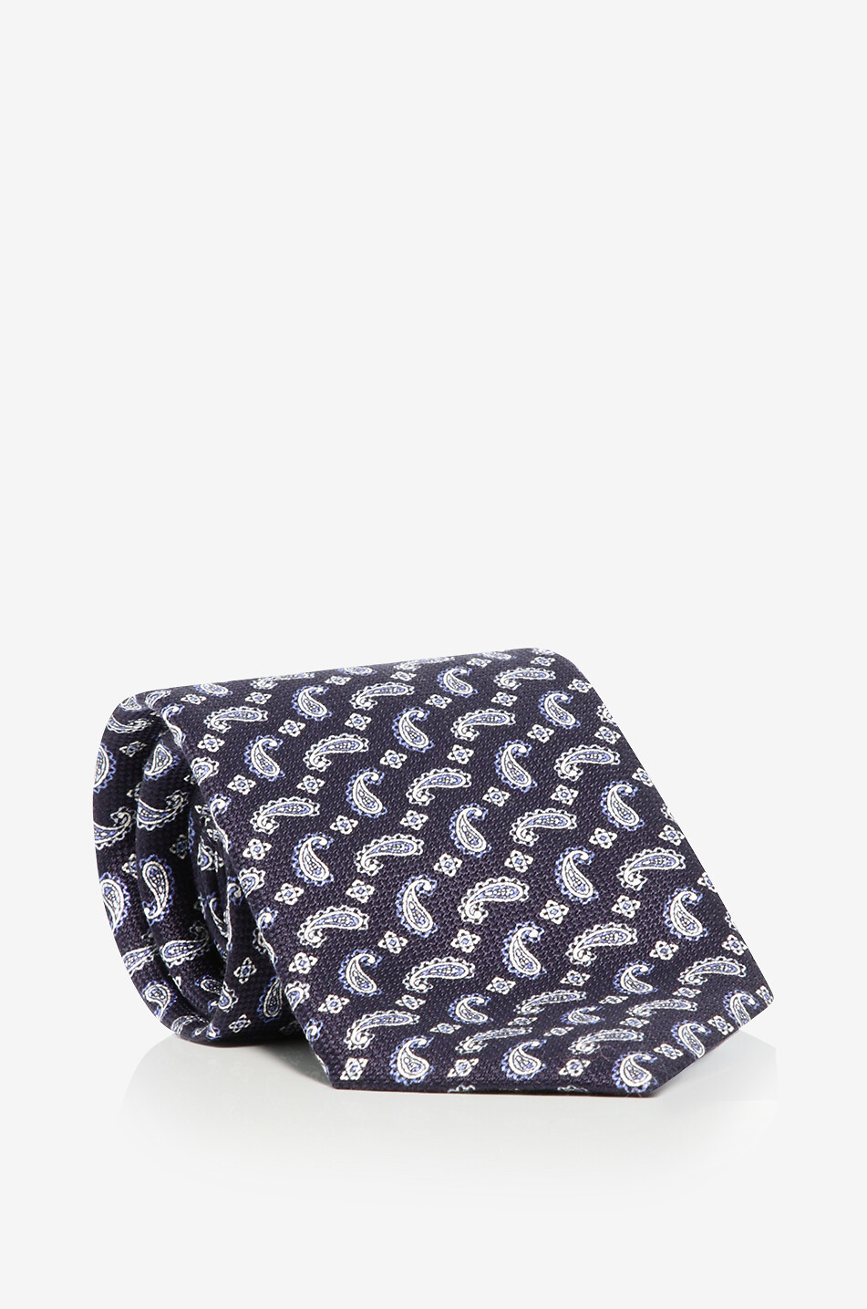 BRIONI Krawatte mit Paisley-Print aus Seide Herren DUNKELBLAU 1