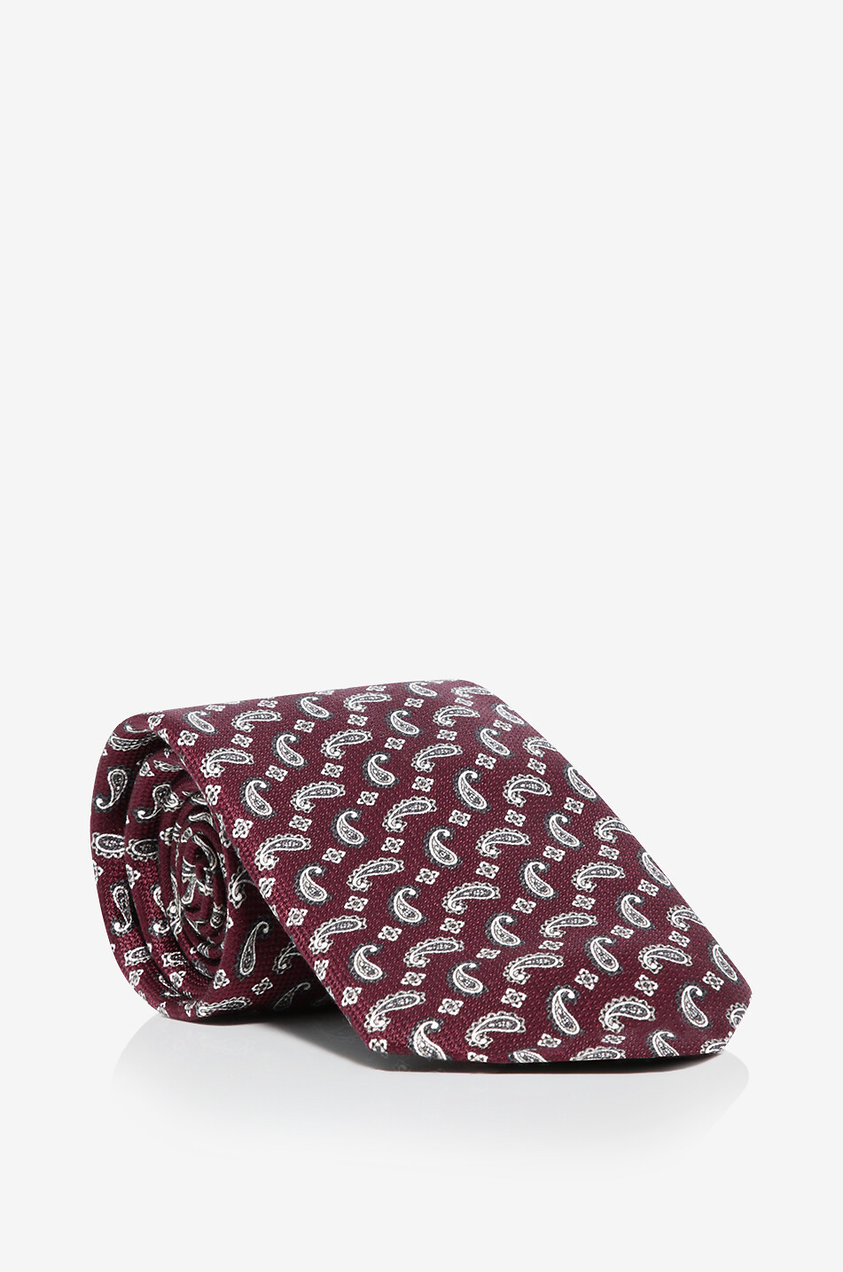 Krawatte mit Paisley-Print aus Seide