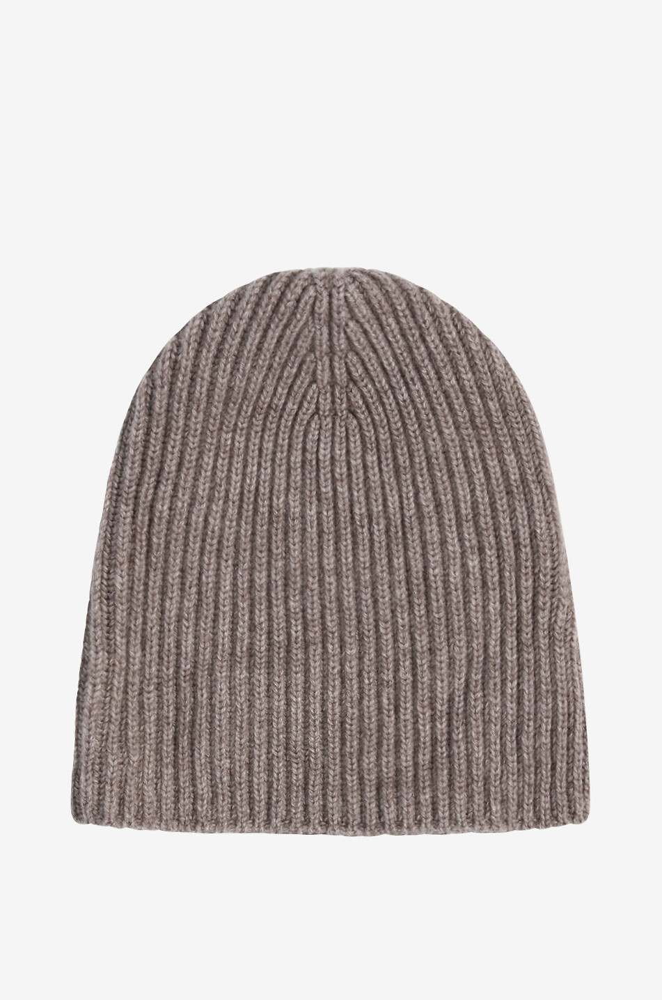 FEDELI Alfredo ribbed cashmere beanie Men BROWN 2