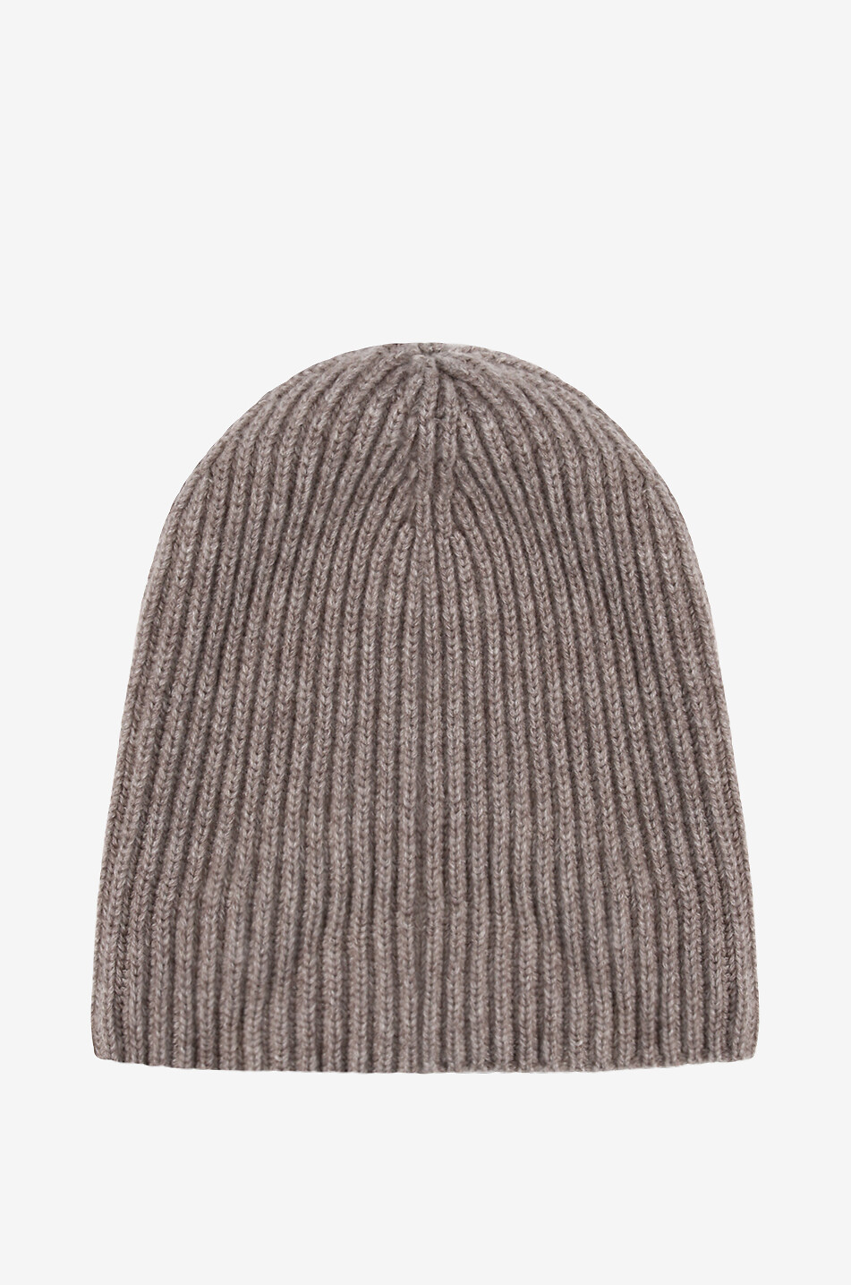 FEDELI Alfredo ribbed cashmere beanie Men BROWN 1