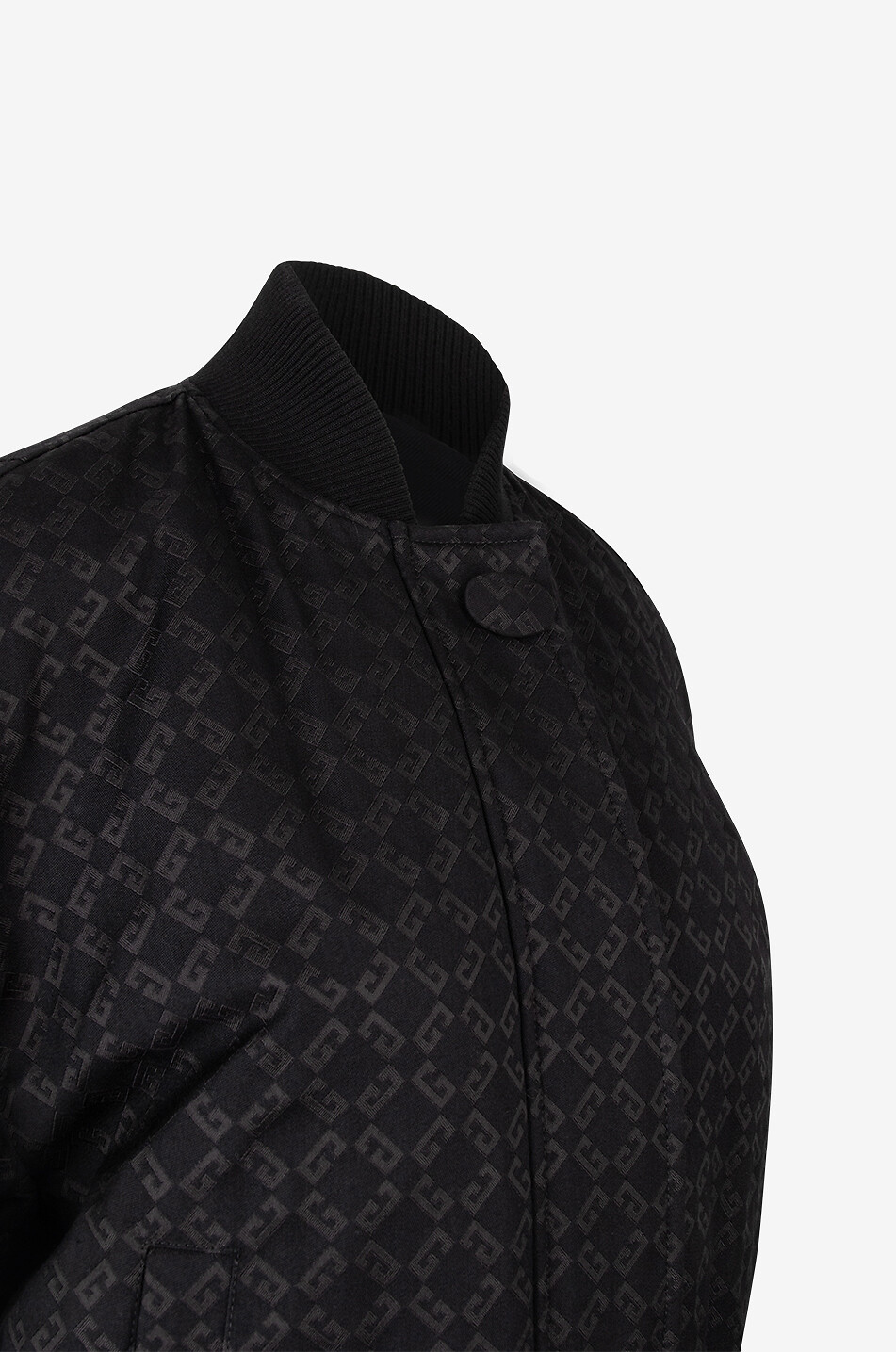 GIVENCHY Bomber oversize en jacquard monogramme 72 Femme NOIR 3