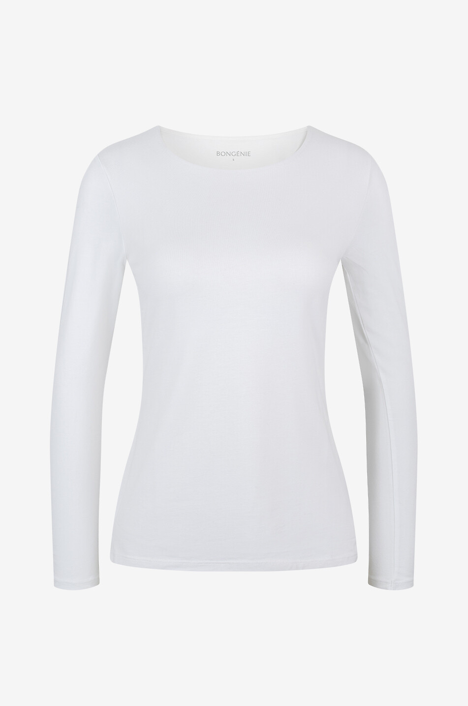 Round-neck long-sleeved T-shirt