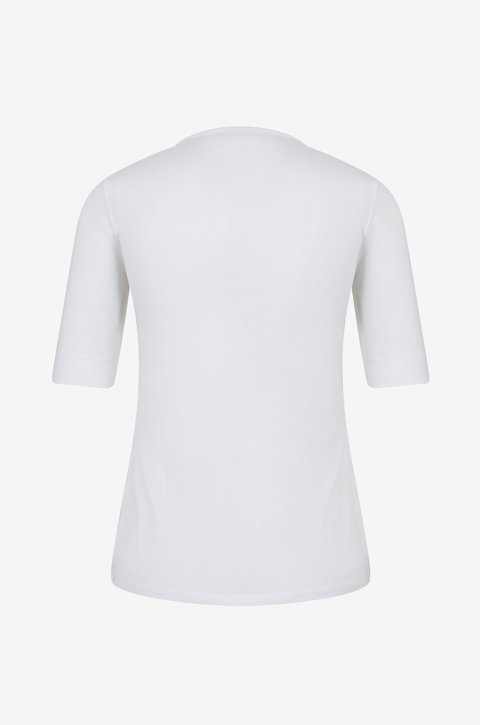 BONGENIE V-neck T-shirt Women WHITE 2