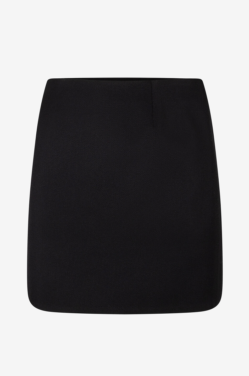 GIVENCHY Minijupe en laine à ourlet courbé Femme NOIR 1