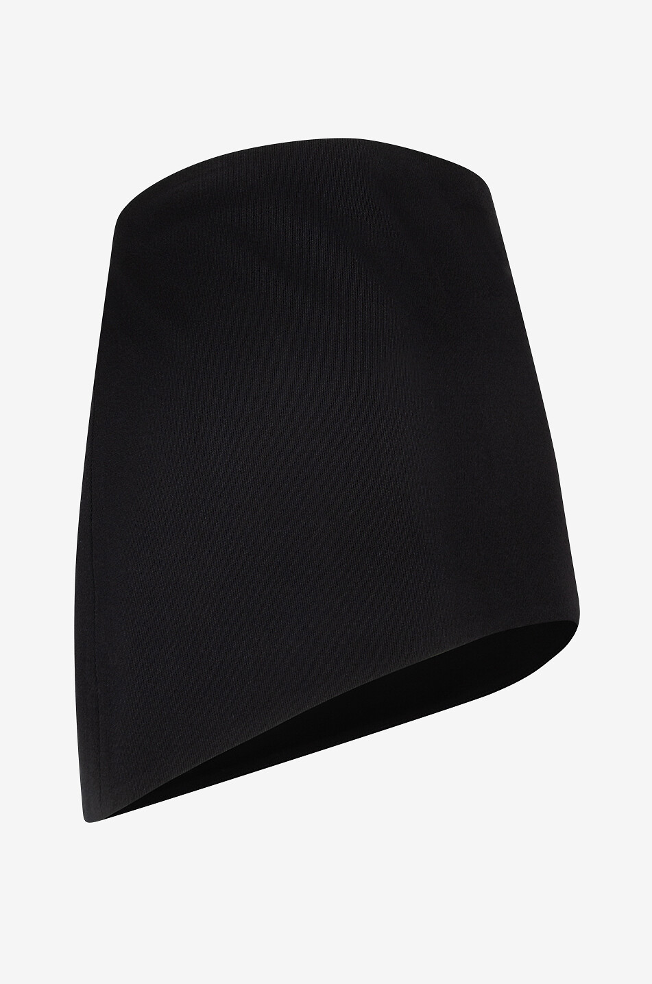 GIVENCHY Minijupe en laine à ourlet courbé Femme NOIR 3