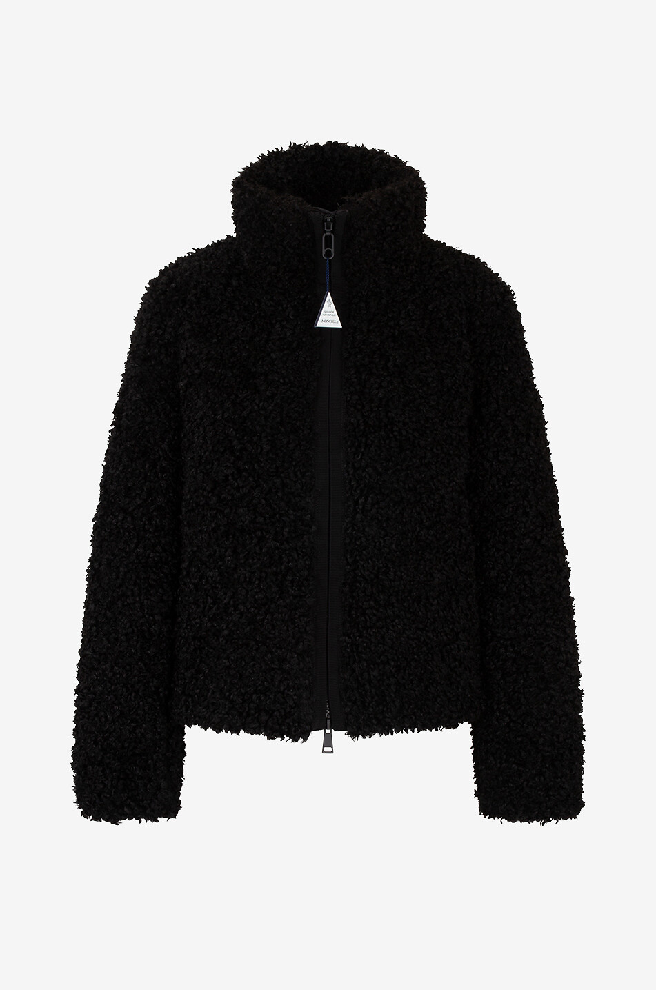 Doudoune courte en peau lainée synthétique Bridoire