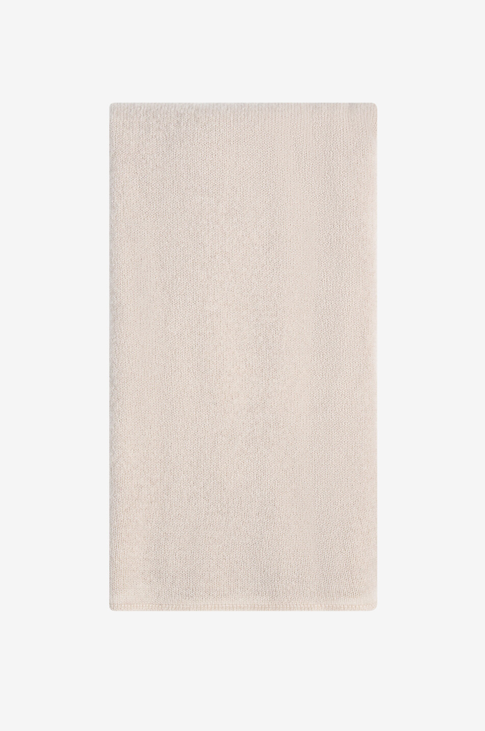 Open cashmere knit scarf