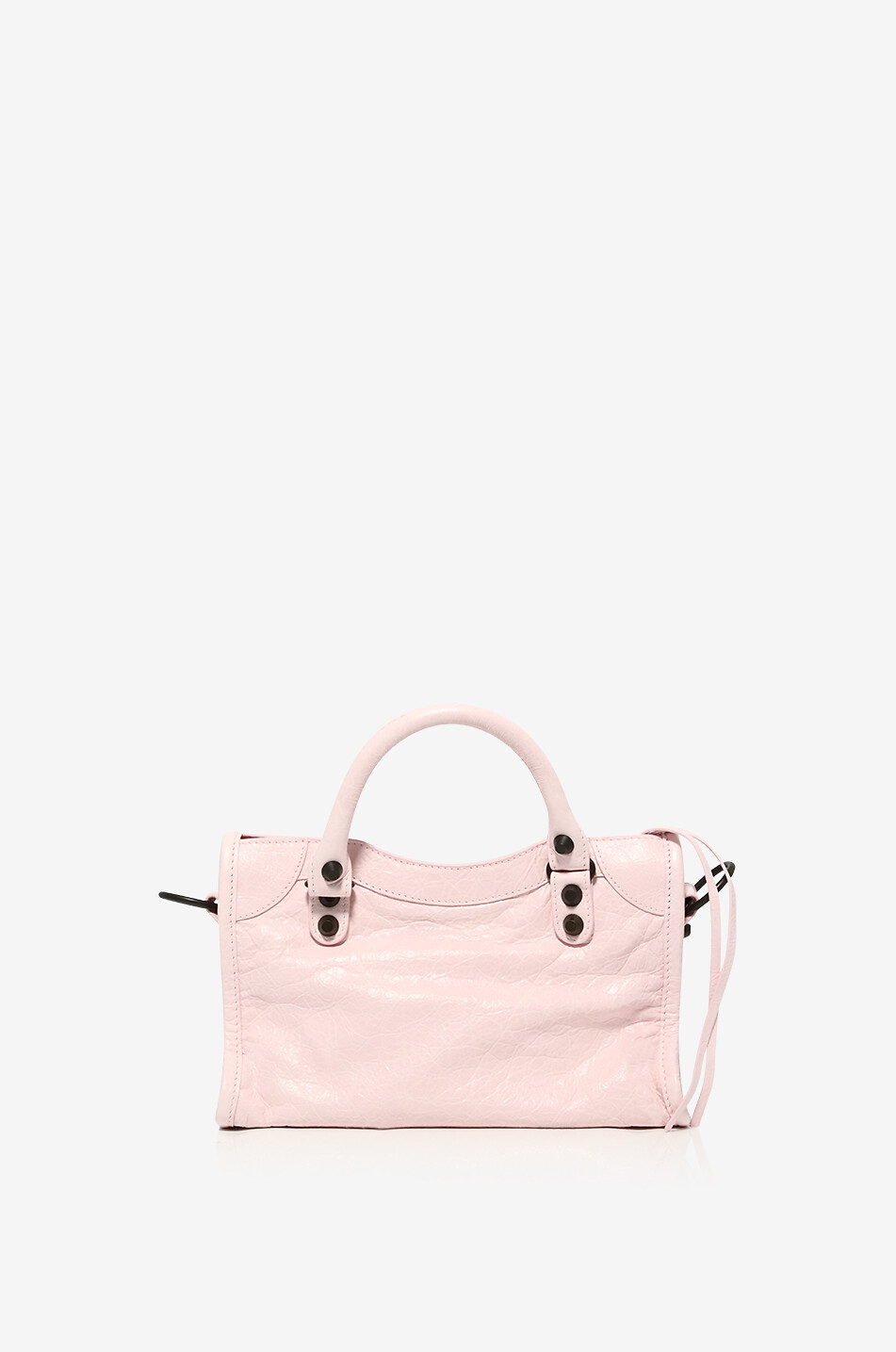 BALENCIAGA Sac à main en cuir Arena Storico Le City Mini Femme ROSE CLAIR 3