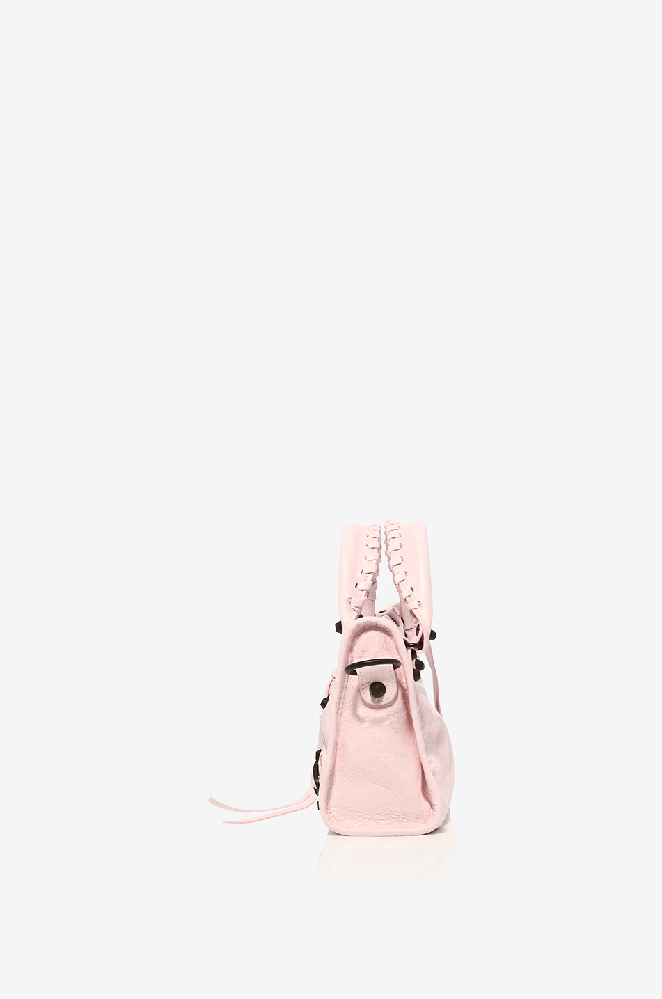 BALENCIAGA Sac à main en cuir Arena Storico Le City Mini Femme ROSE CLAIR 4