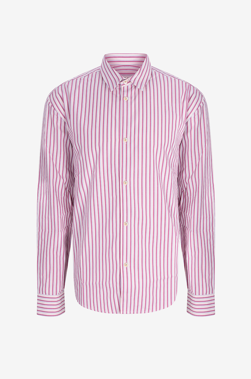 Chemise en popeline rayée Fulvio