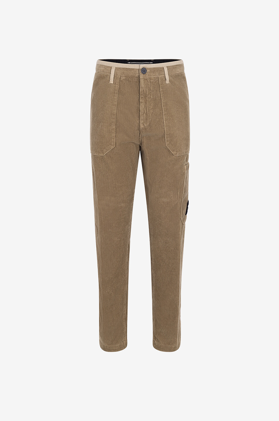 STONE ISLAND Cargohose aus Cordsamt 32604 Herren BEIGE 1