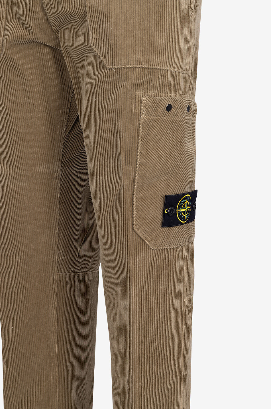 STONE ISLAND Cargohose aus Cordsamt 32604 Herren BEIGE 3