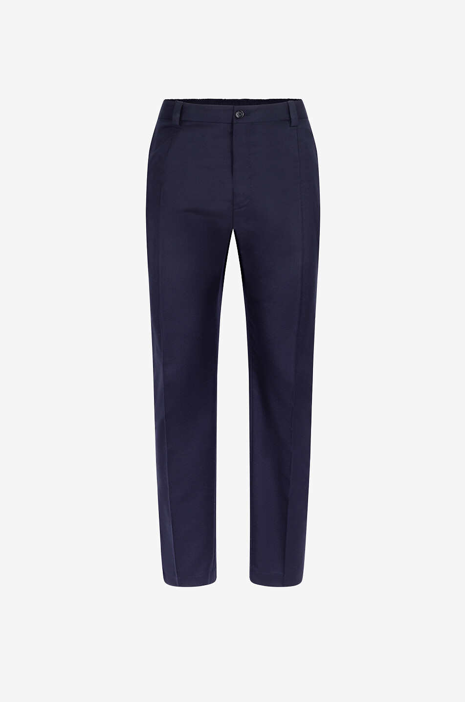DOLCE & GABBANA Slim-Fit-Hose aus Wolle Couture Herren DUNKELBLAU 1
