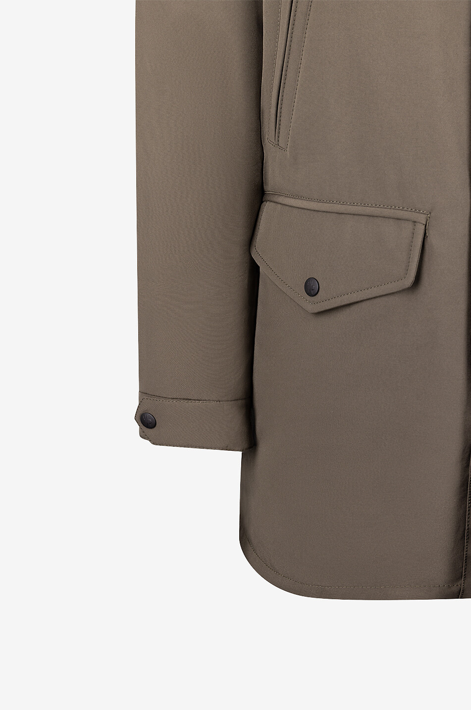 MONCLER Prefouns warm reversible hooded parka Men GREEN 6