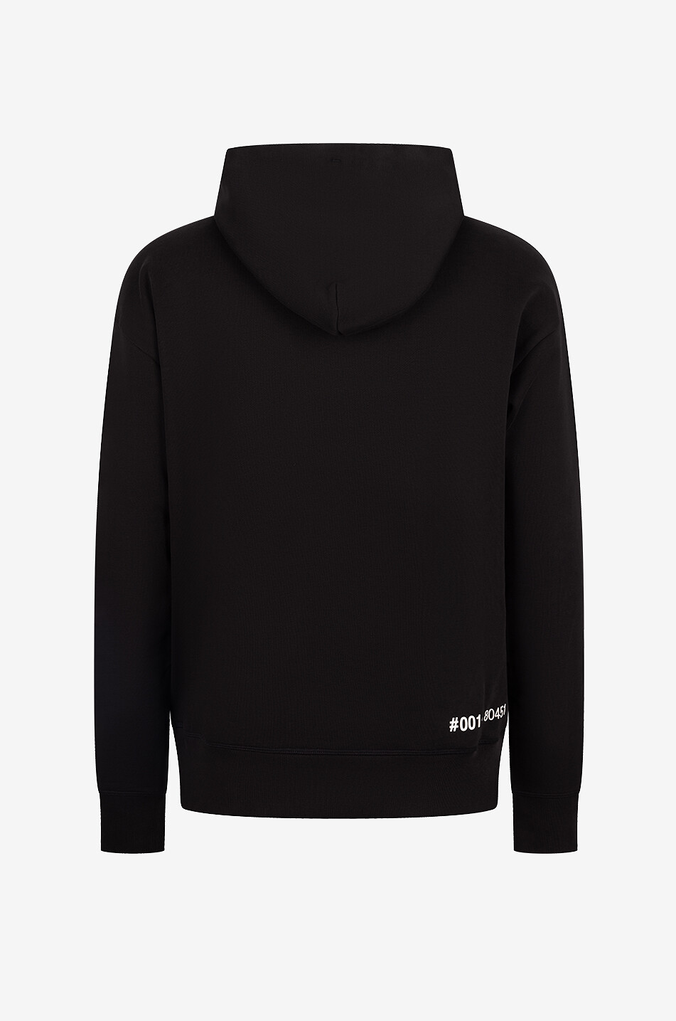 MONCLER GRENOBLE Mixed logo print-adorned hooded sweatshirt Men BLACK 4